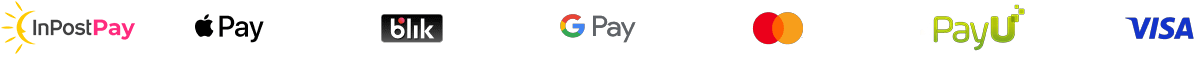 Metody płatności w sklepie "PayU, Inpost Pay, Blik"